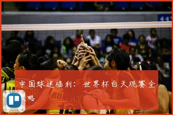 中国球迷福利：世界杯白天观赛全攻略